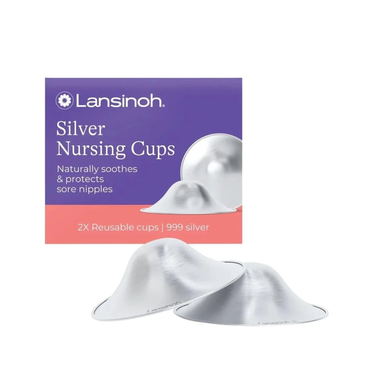 Lansinoh Silver Nursing Cups Pack of 2