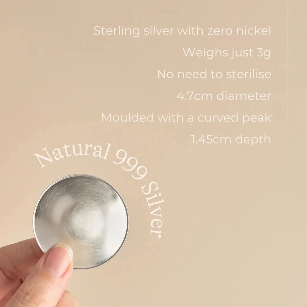 Lansinoh Silver Nursing Cups Pack of 2