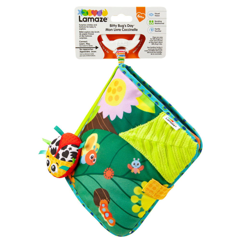 Lamaze Bitty Bug Book - Little Lug