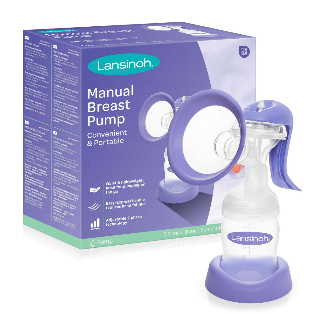 Lansinoh Single Manual Breast Pump - Little Lug
