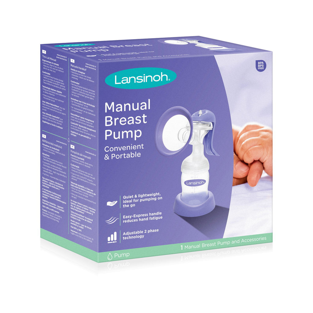 Lansinoh Single Manual Breast Pump - Little Lug