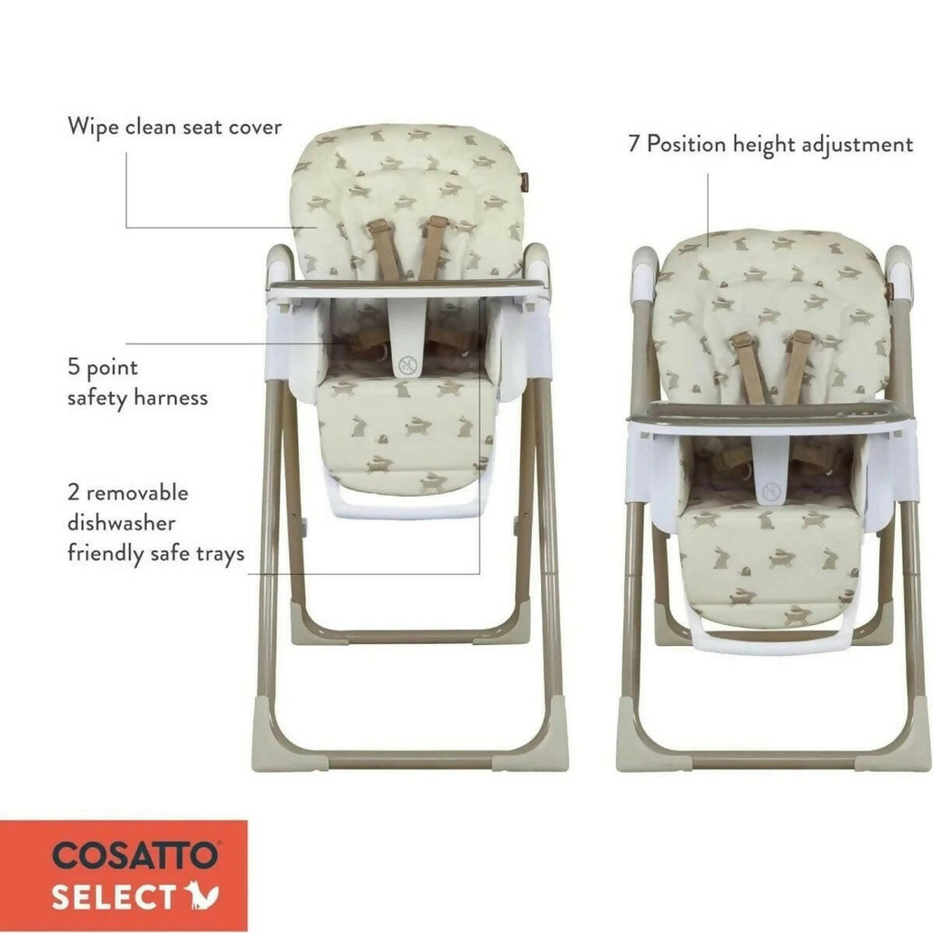 Cosatto Pip 0+ Highchair - Beep Beep