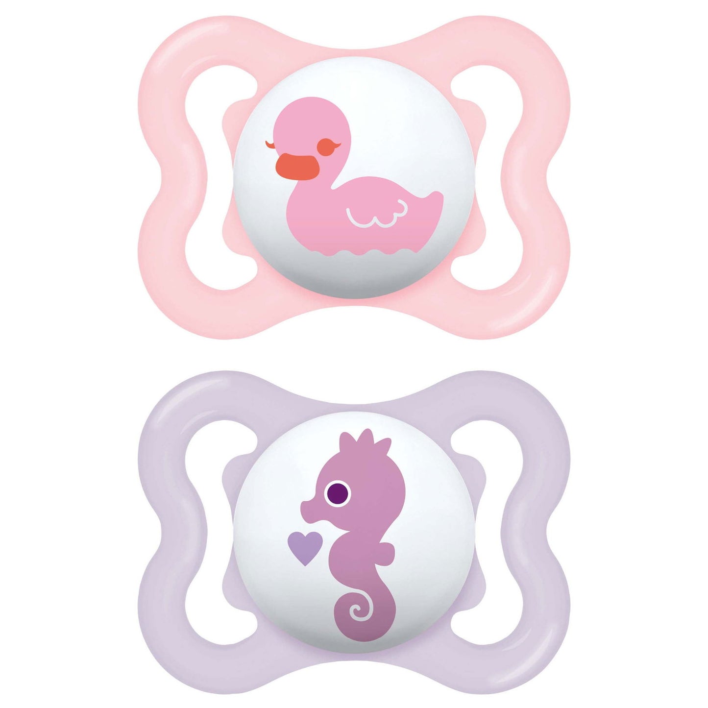MAM Air Soother [0+ Months] - Pink (Pack of 2) - Little Lug