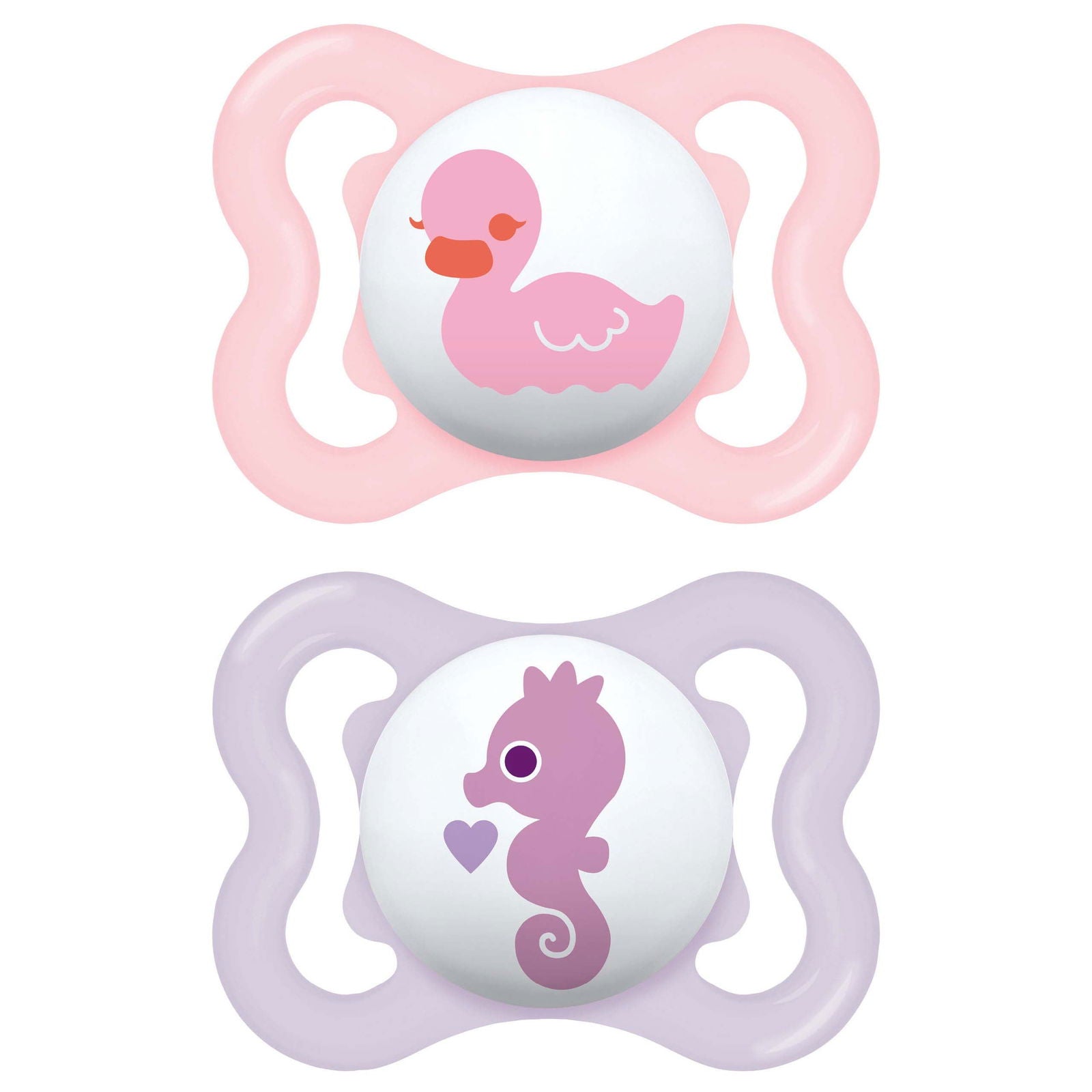 MAM Air Soother [0+ Months] - Pink (Pack of 2) - Little Lug