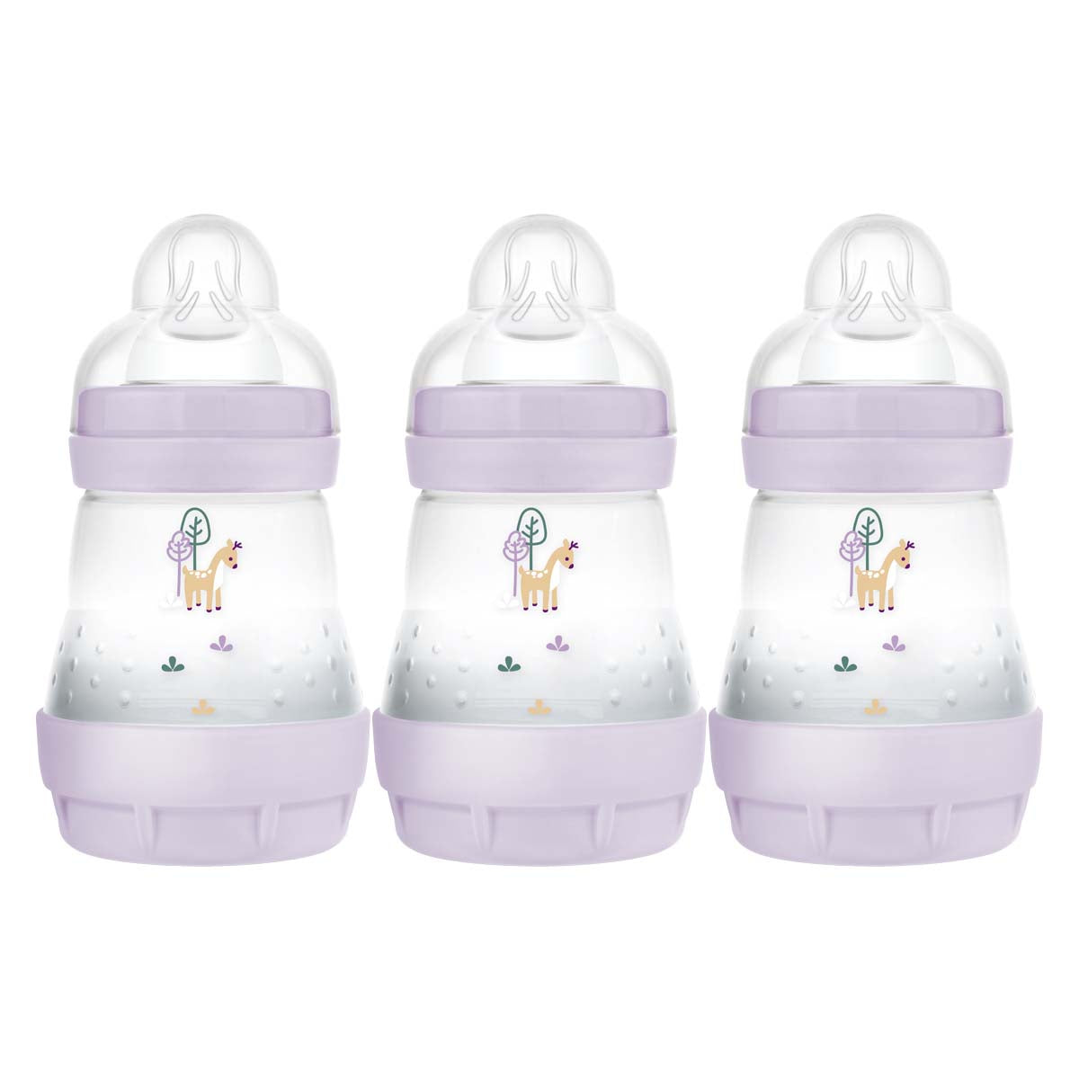 MAM Easy Start Bottles 160mls (Pack of 3) - Girl - Little Lug
