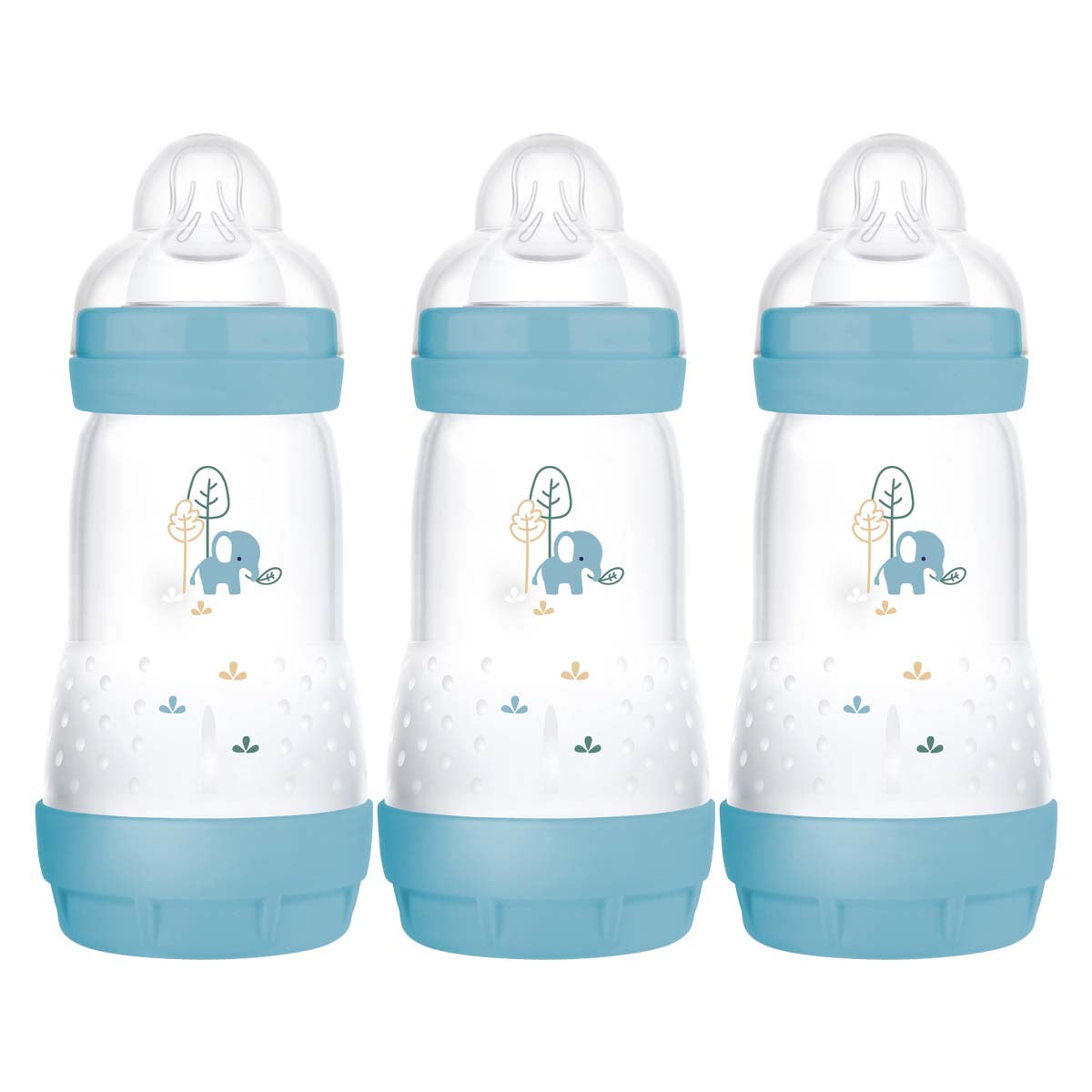 MAM Easy Start Bottles 260mls (Pack of 3) - Boy - Little Lug