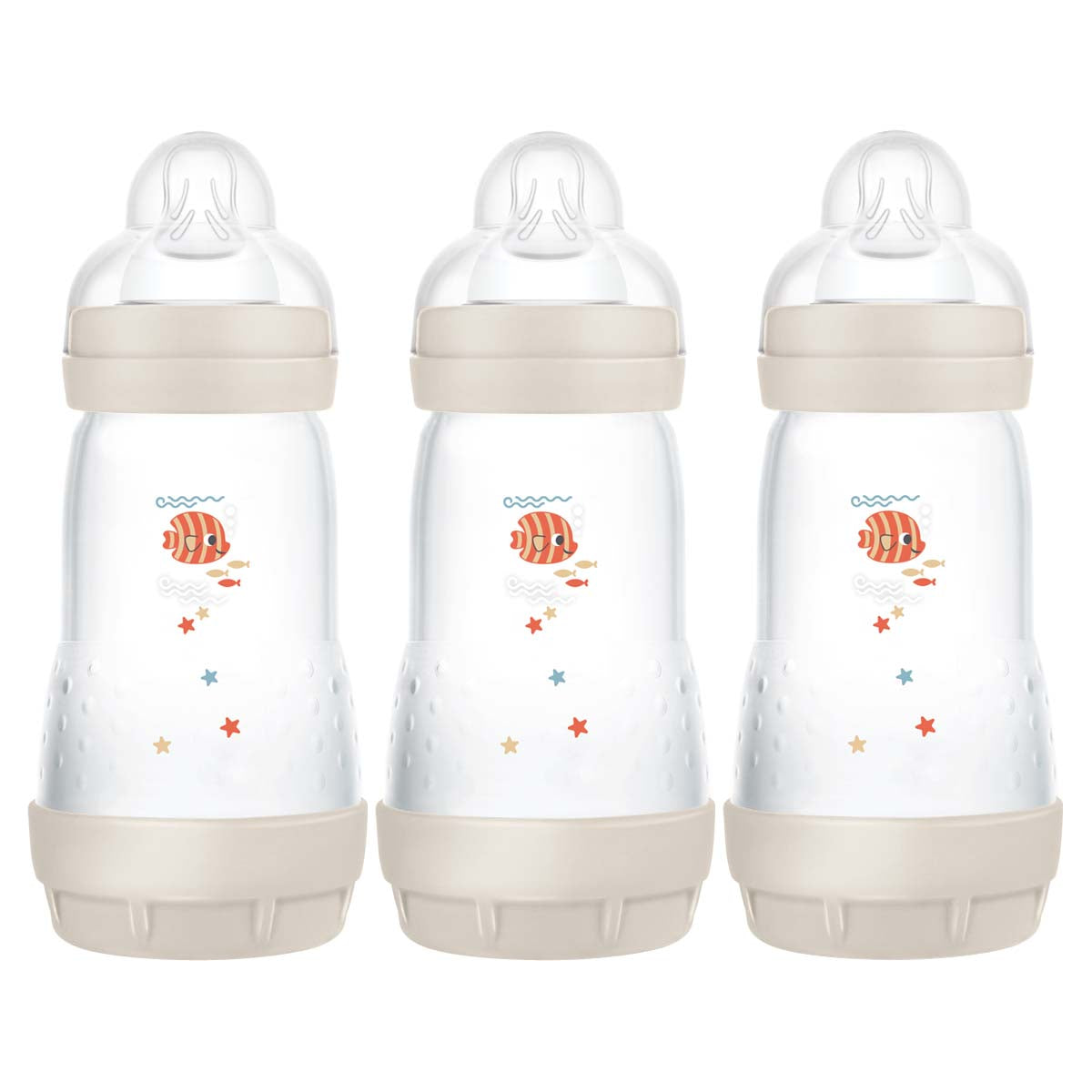 MAM Easy Start Bottles 260mls (Pack of 3) - Unisex - Little Lug