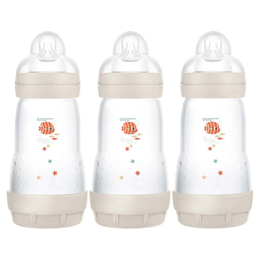 MAM Easy Start Bottles 260mls (Pack of 3) - Unisex - Little Lug