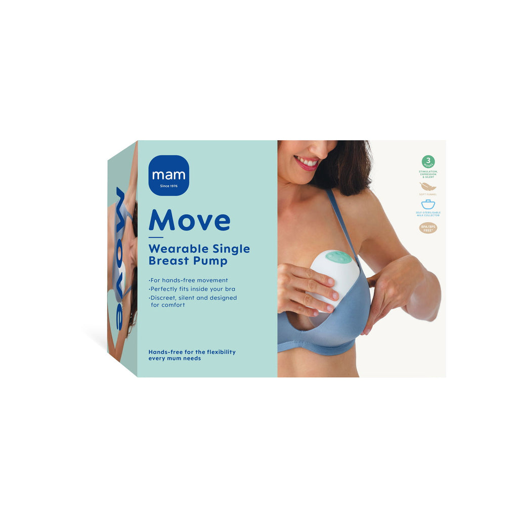 MAM Move Single Wearable Electric Breast Pump - Little Lug