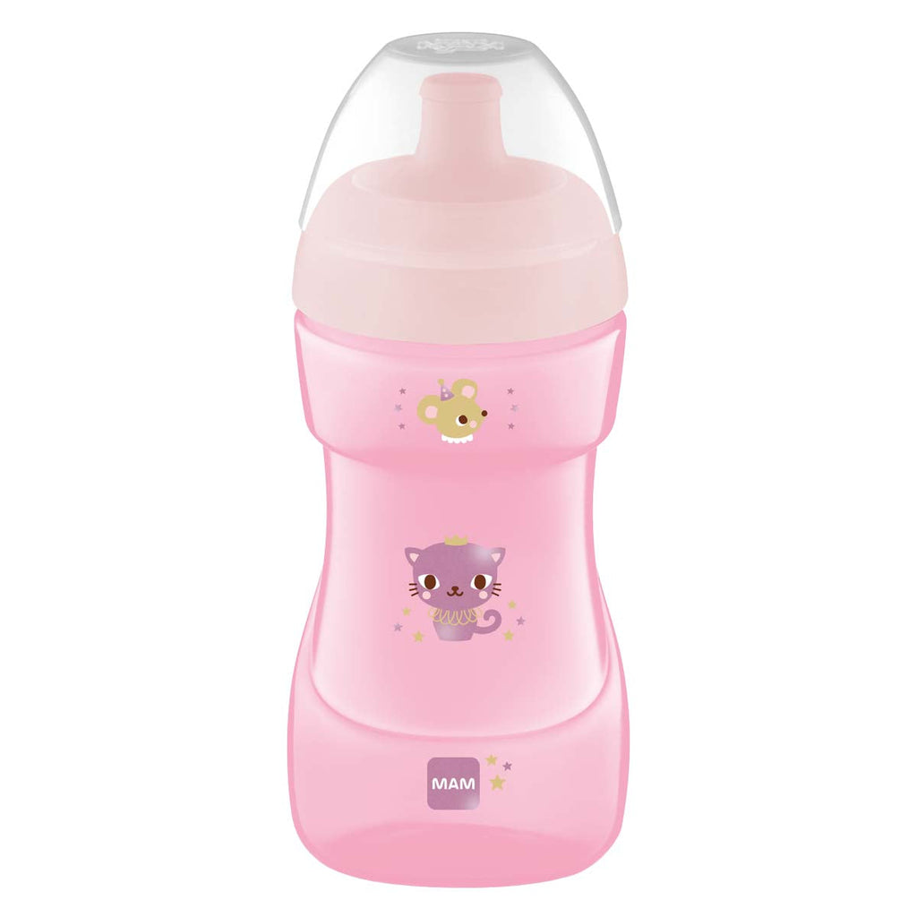 MAM Sports Cup 330mls (Available in Pink/Blue) - Little Lug