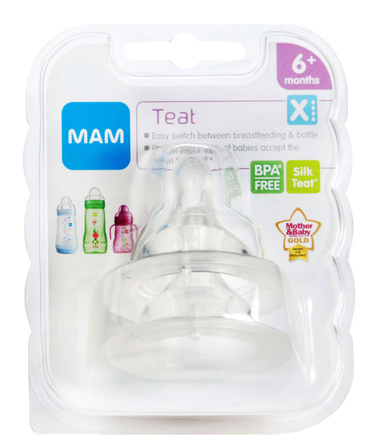 MAM Teats X - Cross Cut (Pack of 2) - Little Lug