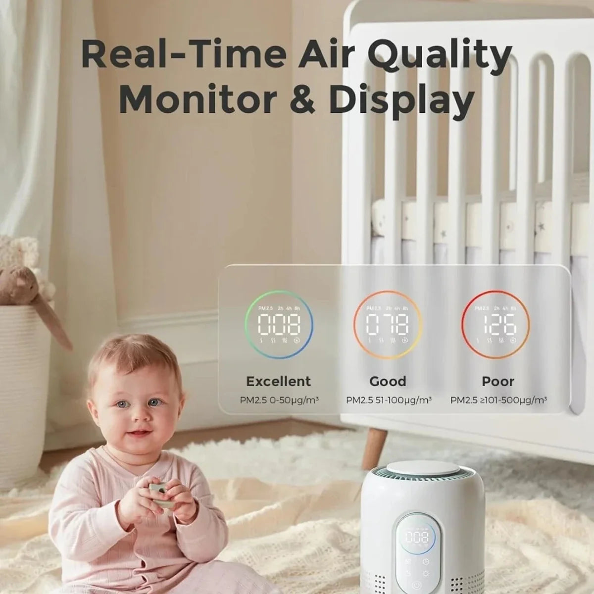Momcozy CozyBreath Baby Air Purifier