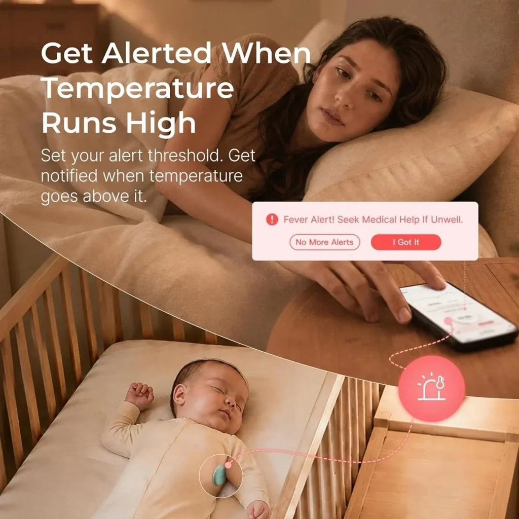 Momcozy T31 Wearable Smart Baby Digital Thermometer