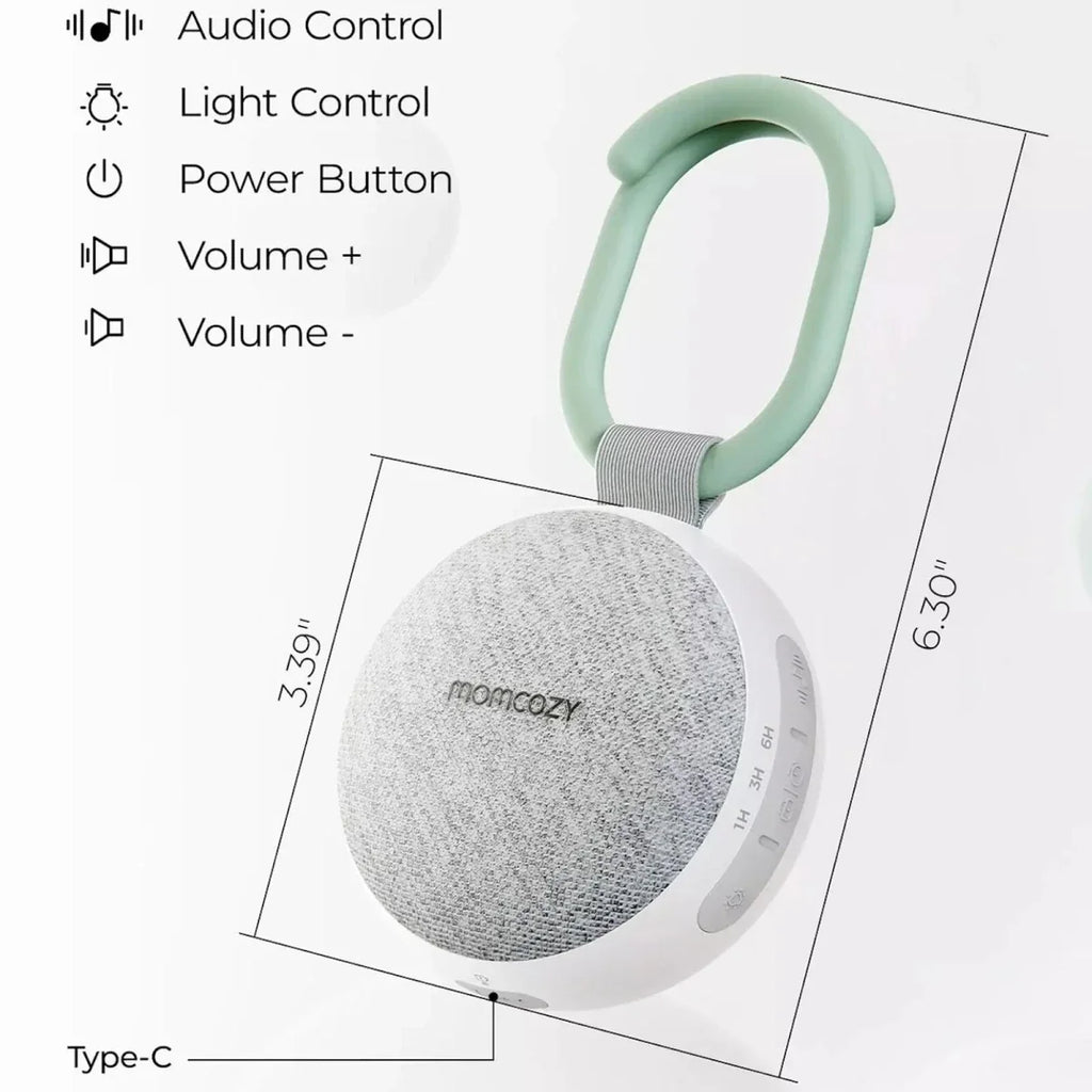 Momcozy Portable Sound Machine with Night Light