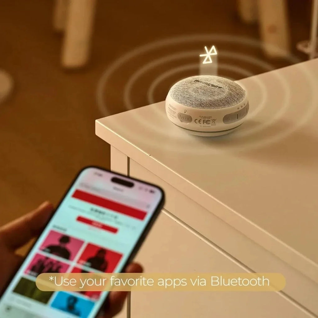 Momcozy Portable Sound Machine with Night Light