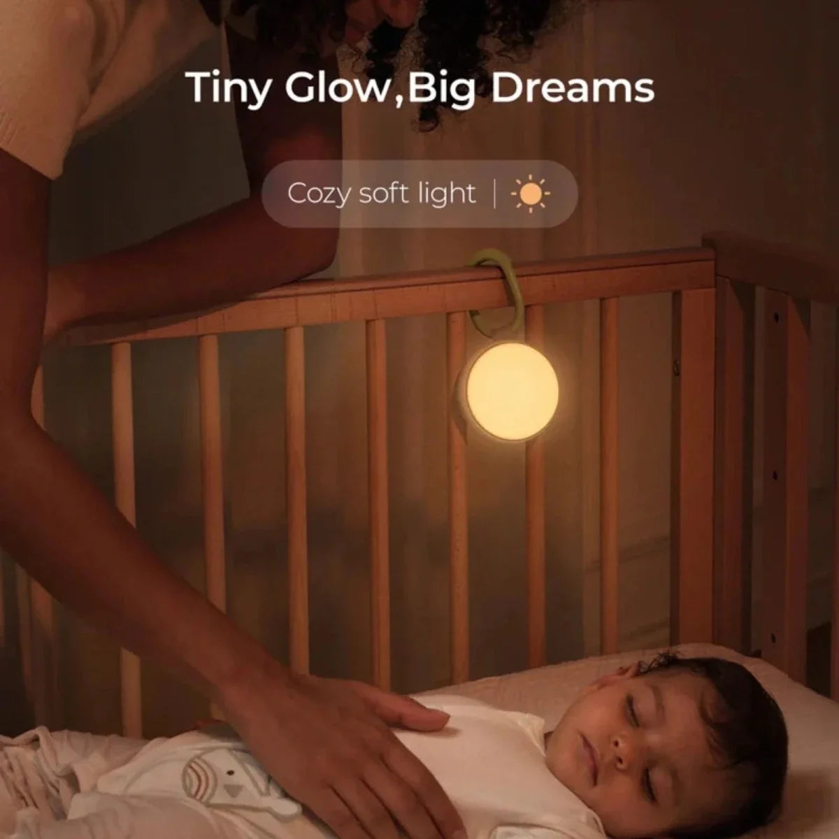 Momcozy Portable Sound Machine with Night Light