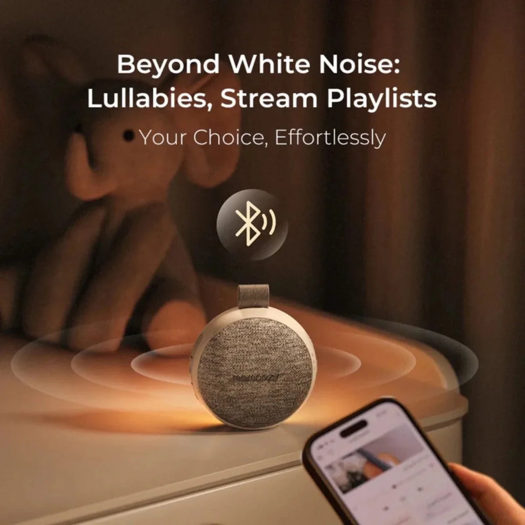 Momcozy Portable Sound Machine with Night Light