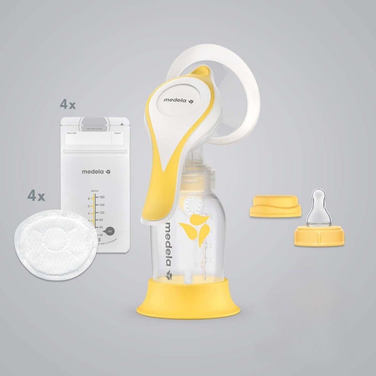 Medela Harmony Manual Breast Pump & Feed Set