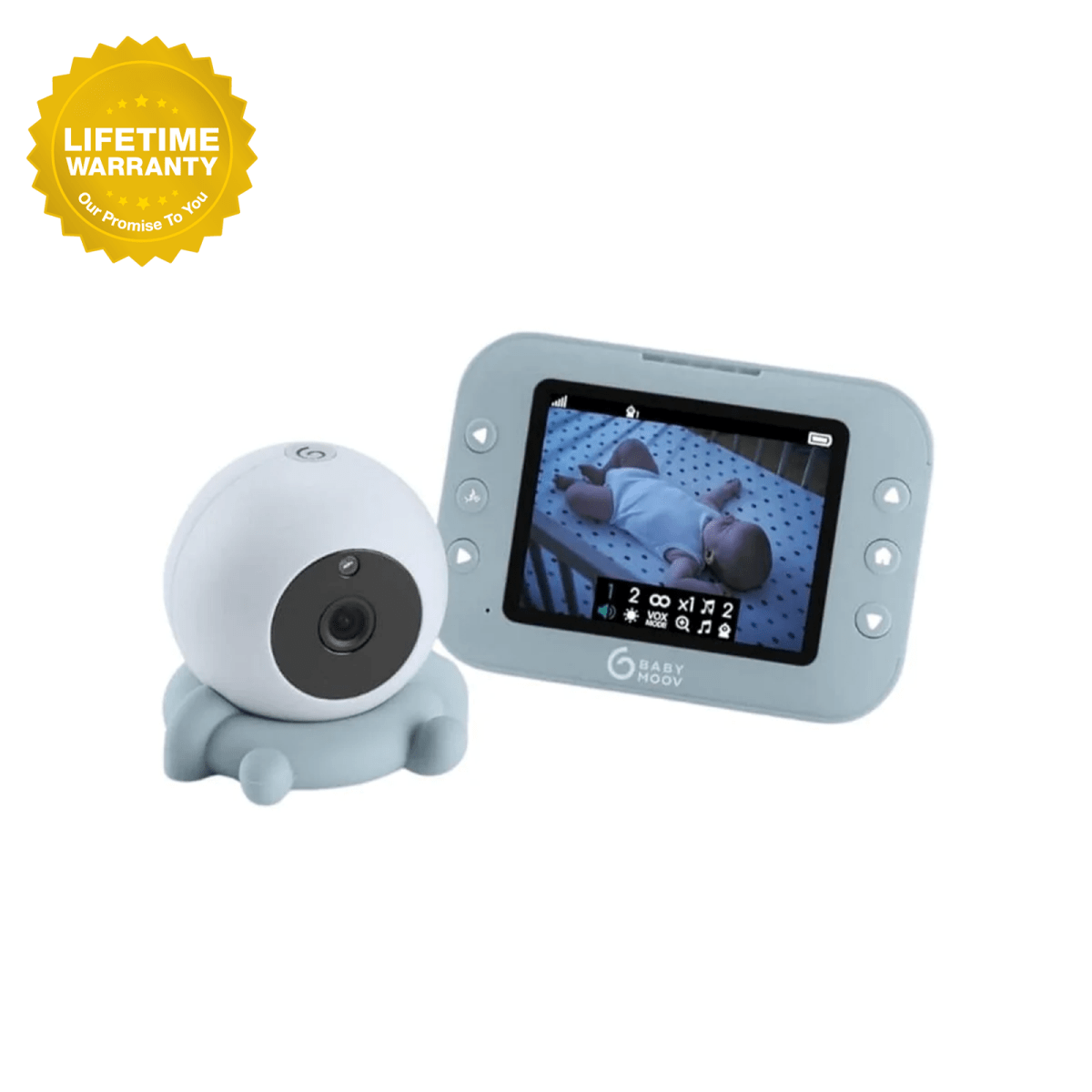 Babymoov Babyphone Yoo Roll Video Baby Monitor