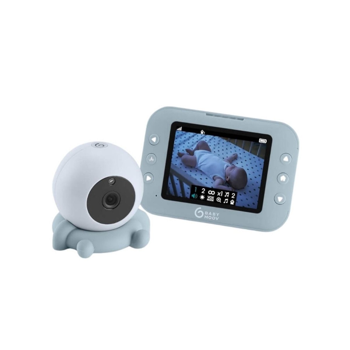 Babymoov Babyphone Yoo Roll Twin Bundle - 2 Camera