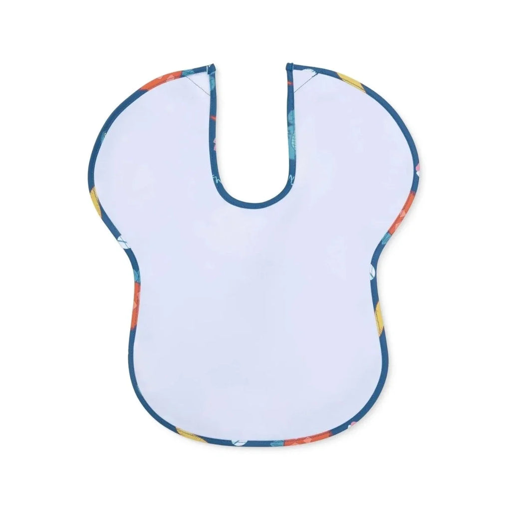 Messy Duck Short Sleeve Baby Weaning Bib - Dino World