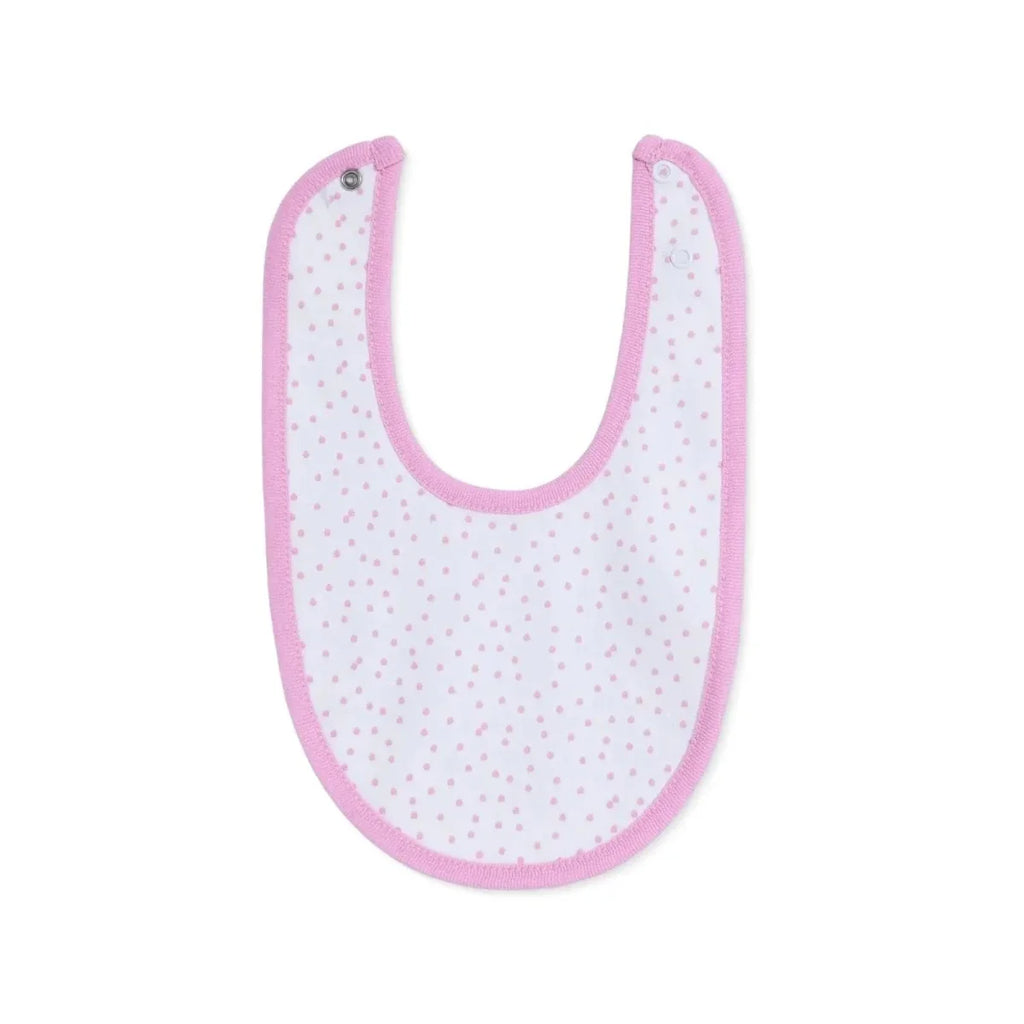 Messy Duck Printed Cotton Baby Bib Pack of 5 - Pink