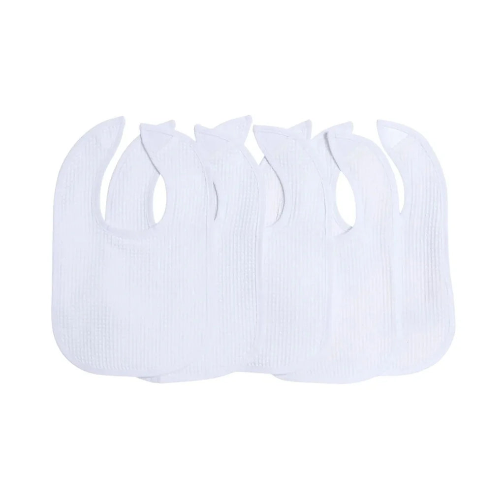 Messy Duck Baby Bib Pack of 5 - White