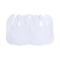 Messy Duck Baby Bib Pack of 5 - White