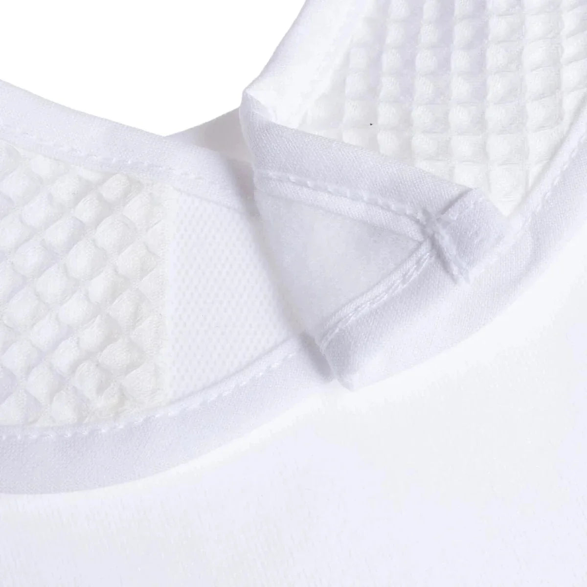 Messy Duck Baby Bib Pack of 5 - White