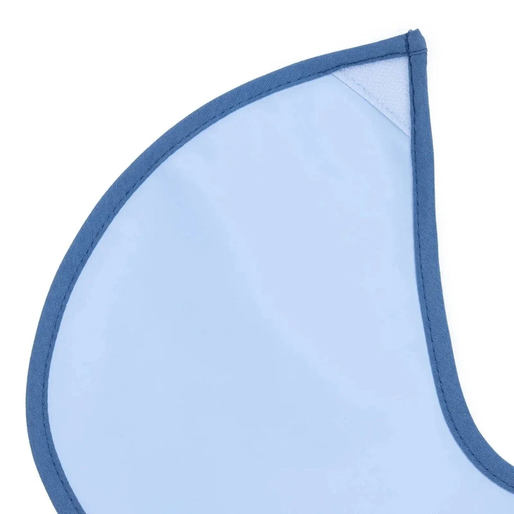 Messy Duck Wipe-Clean Short Sleeve Bib - Elephant