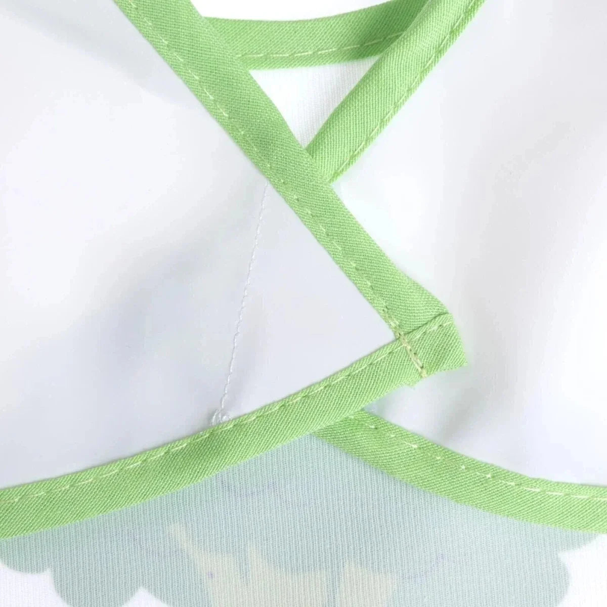 Messy Duck Wipe-Clean Short Sleeve Bib - Veggies