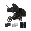 My Babiie MB33 Tandem Pushchair - Black Leopard