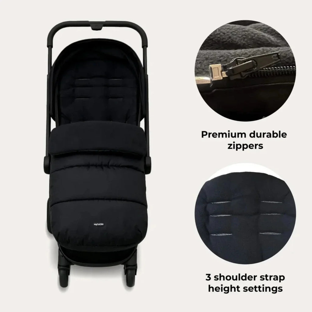 My Babiie MB33 Tandem Pushchair - Ivory