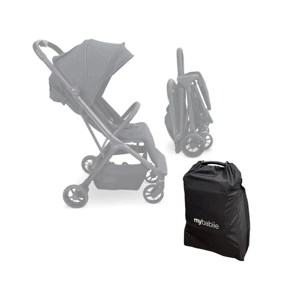 My Babiie MBX7 Auto-Fold Compact Stroller - Indigo