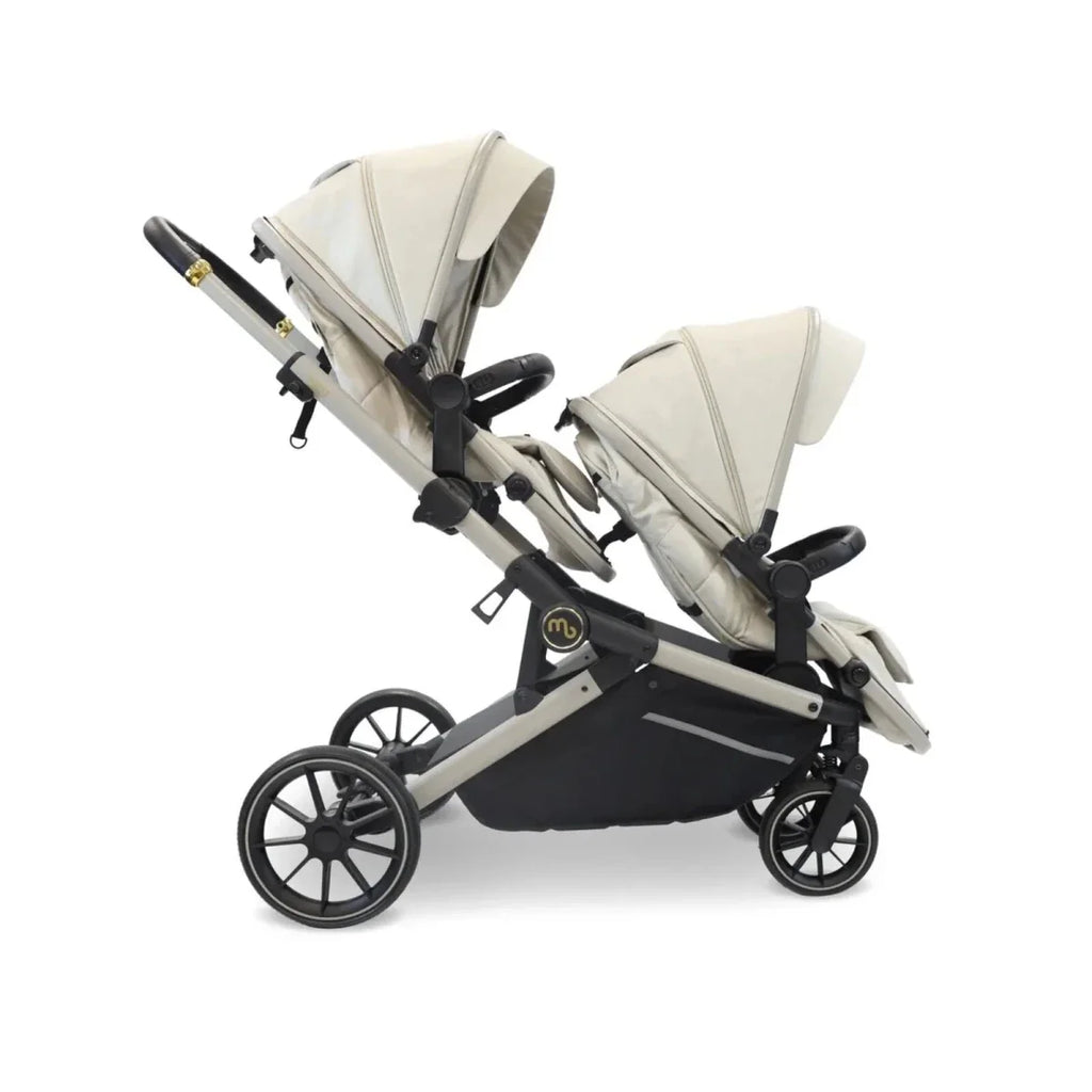 My Babiie MB33 Twin Travel System - Ivory