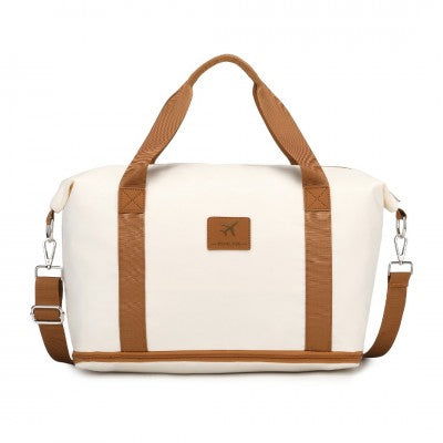 Mama & Baby Expandable Water-Resistant Polyester Travel/Hospital Bag Set 36L (Available in Beige/Navy) - Little Lug