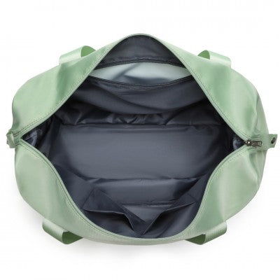 Mama & Baby Two Piece Expandable Waterproof Travel/Hospital Duffel Bag Set (Available in Apple Green/Beige/Pink/Navy/Blue/Purple) - Little Lug