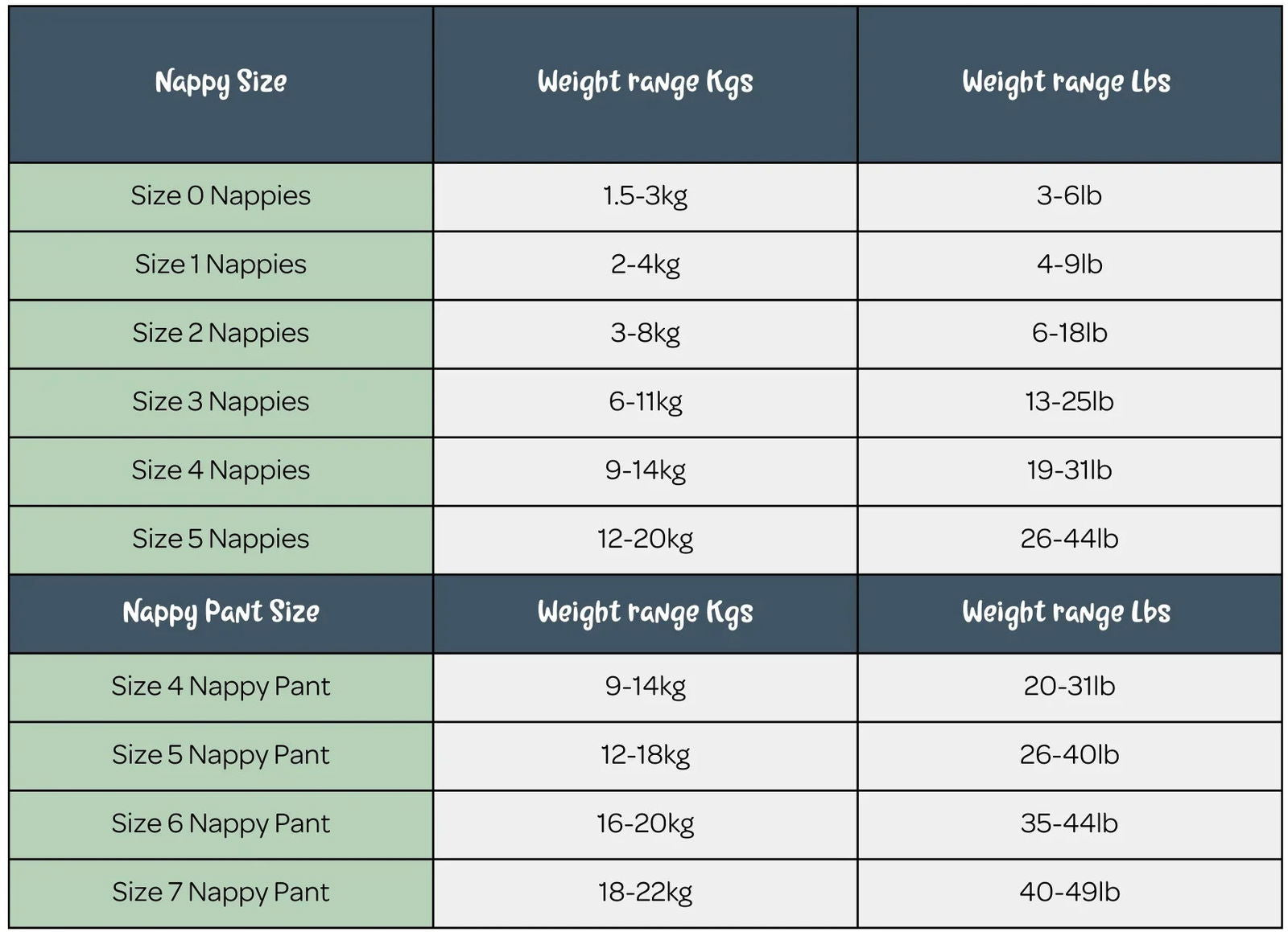 Mama Bamboo Sustainable Nappy Pants (Available in Size 4/5/6/7) - Little Lug