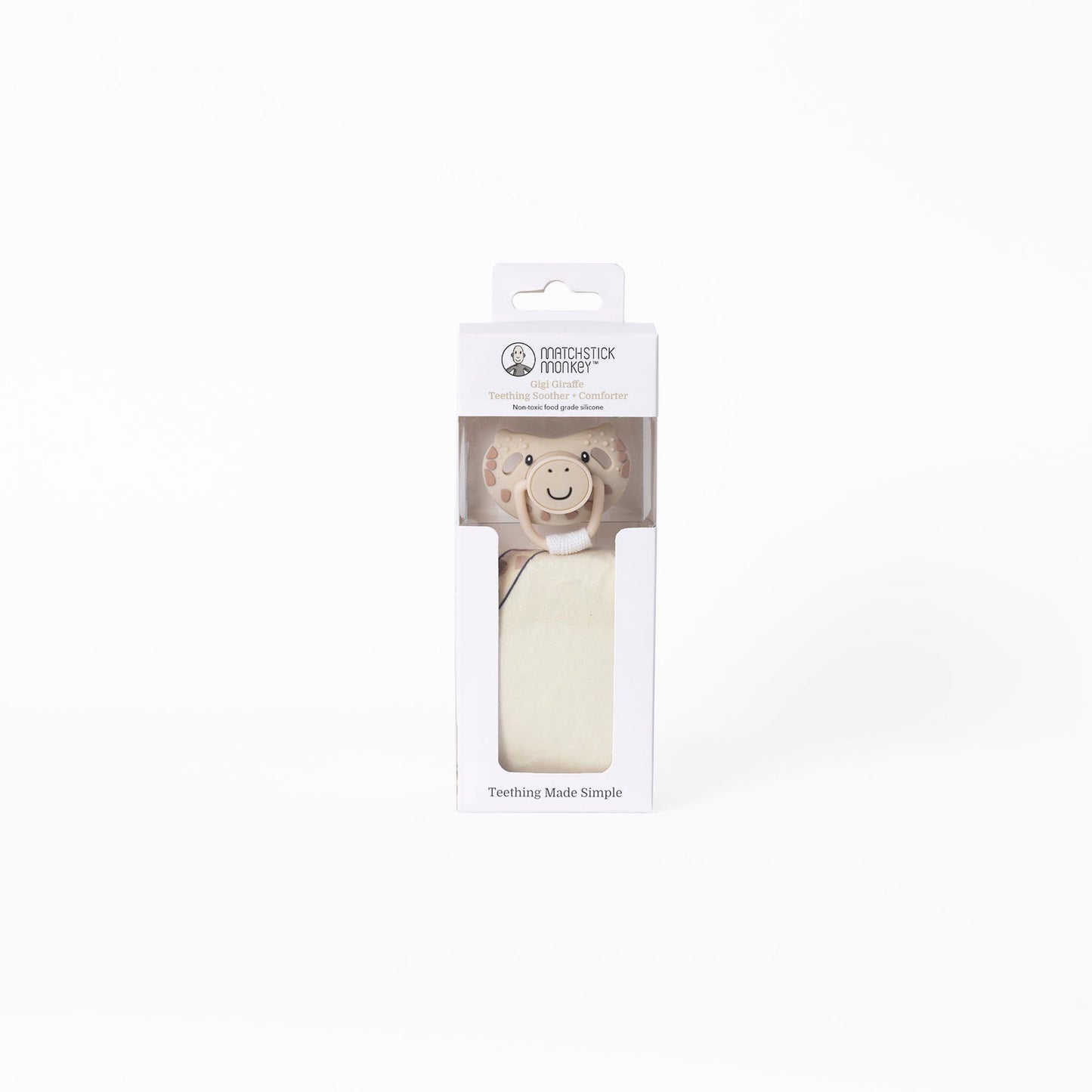 Matchstick Monkey All-In-1 Soother & Comforter (Giraffe) - Little Lug