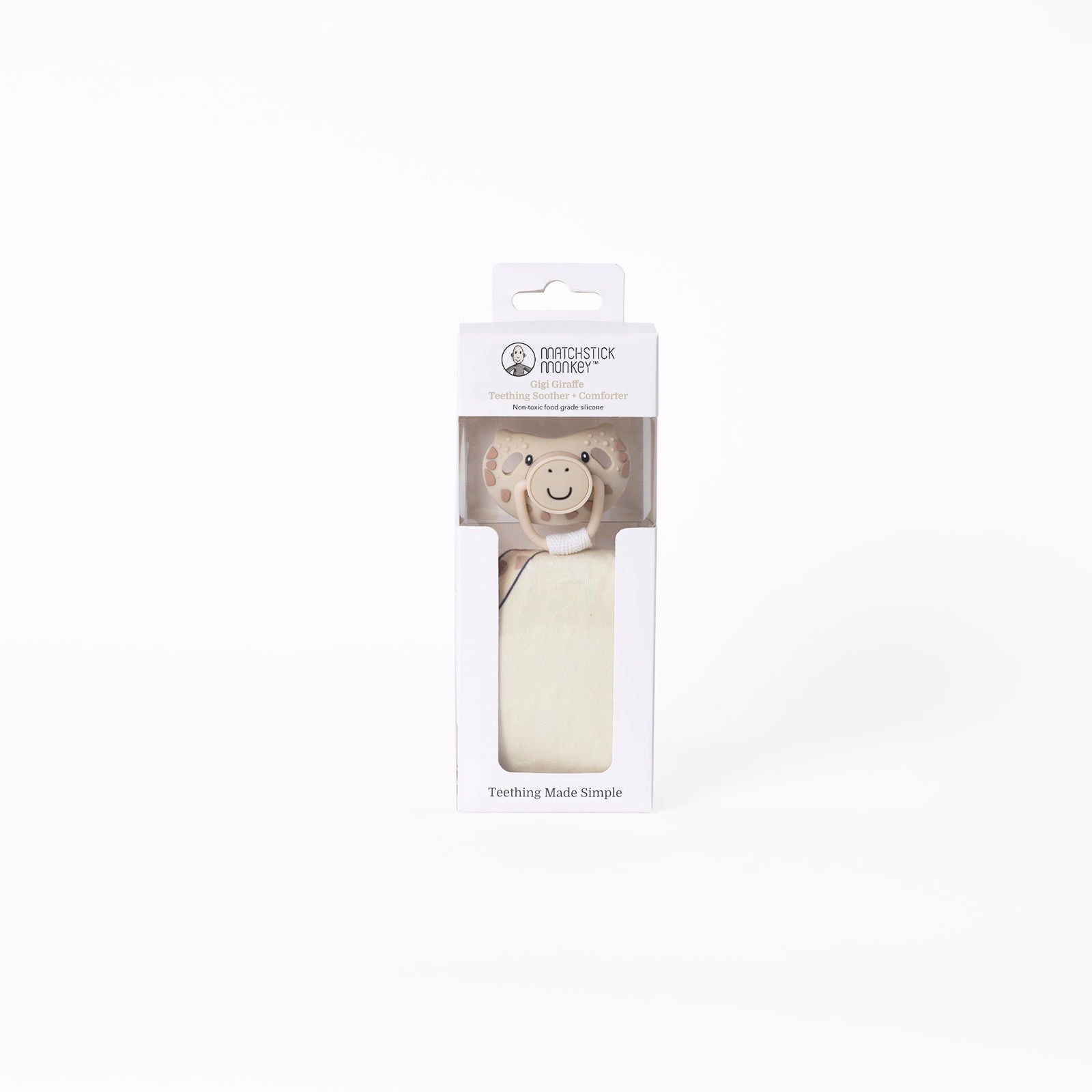 Matchstick Monkey All-In-1 Soother & Comforter (Giraffe) - Little Lug