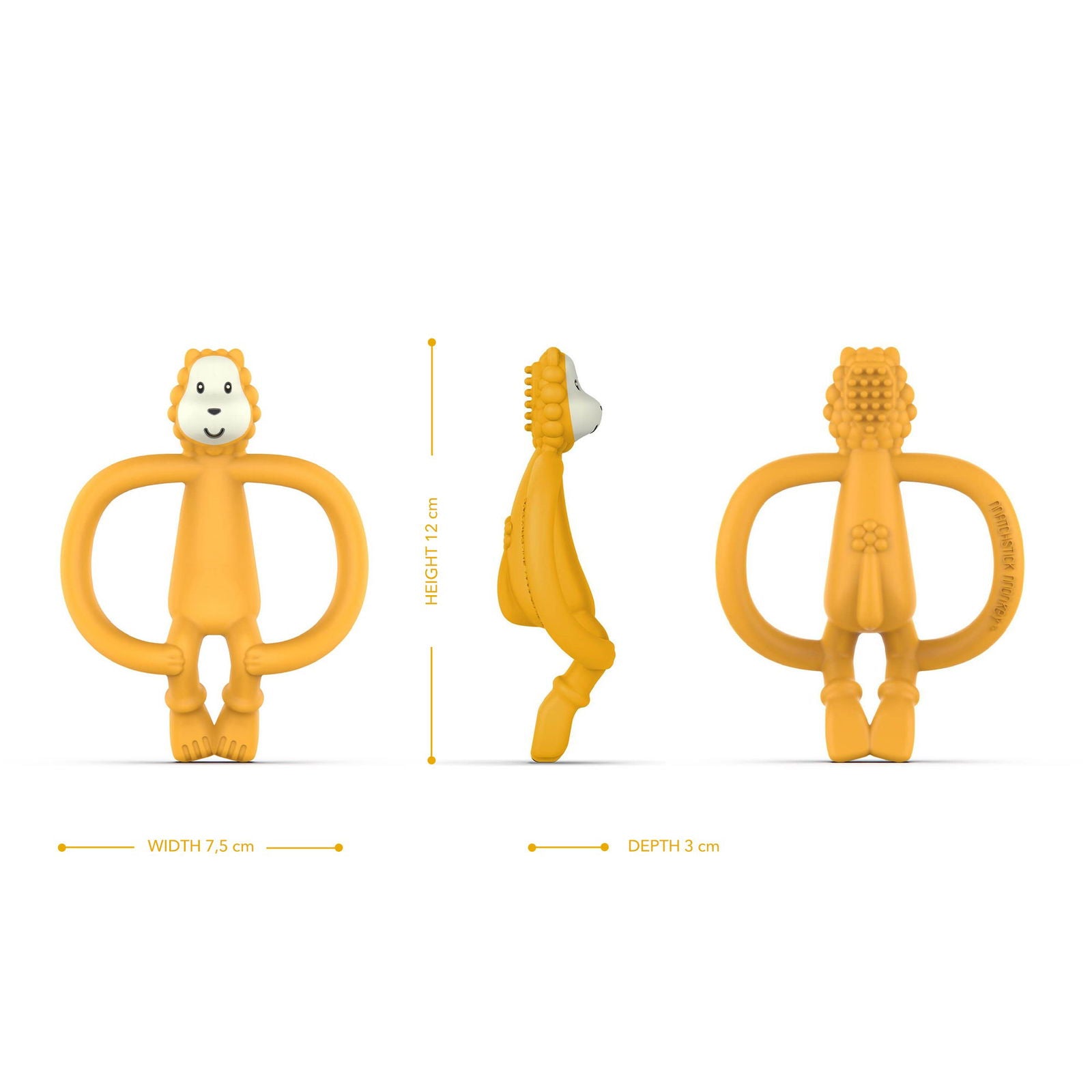 Matchstick Monkey Animal Teether/Muslin Gift Set (Available in Lion/Giraffe Design) - Little Lug