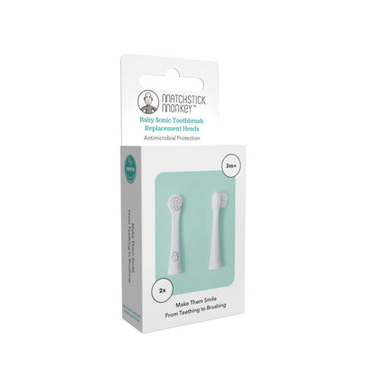 Matchstick Monkey Baby Electric Sonic Brush Heads - Little Lug