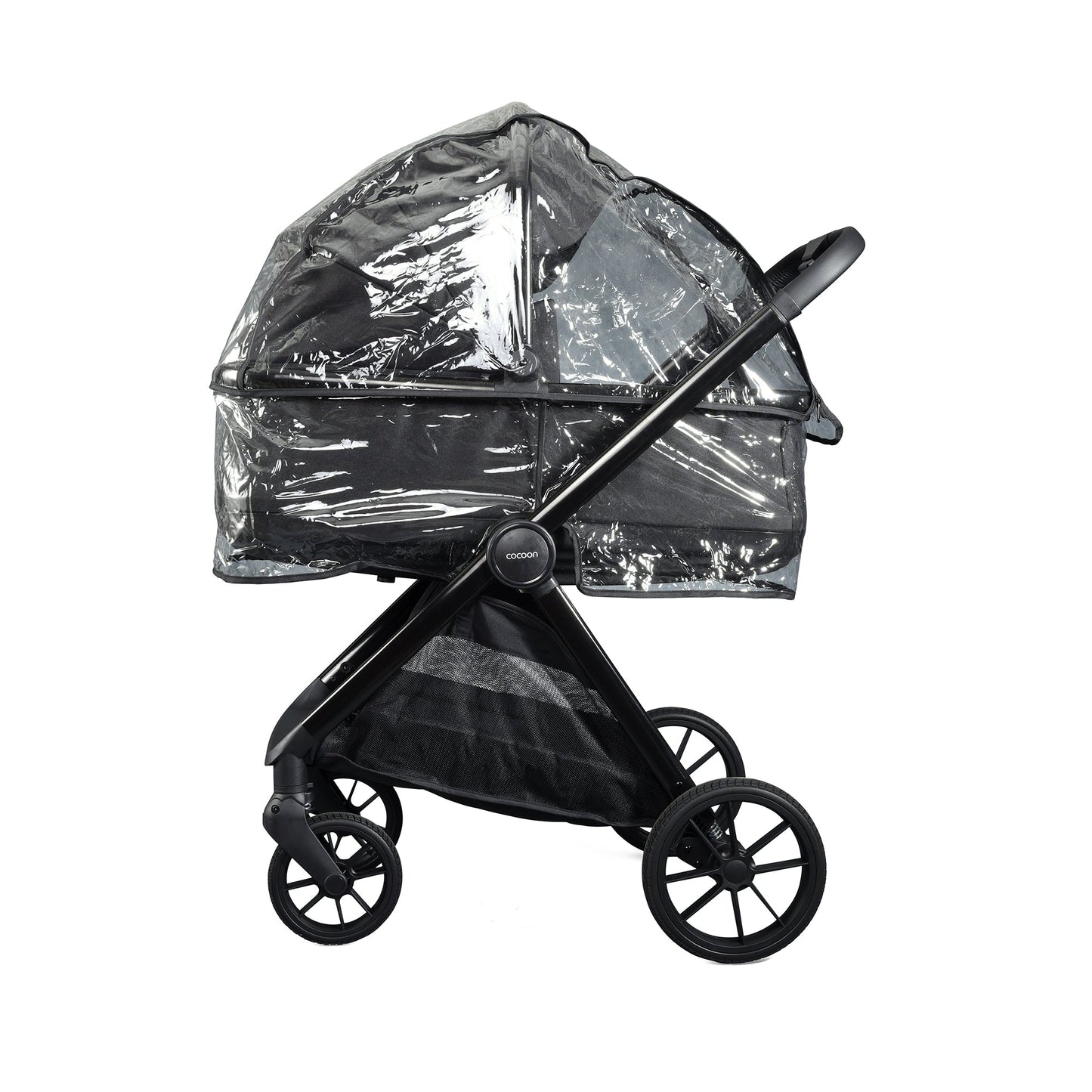 Mee-Go Cocoon Pushchair Bundle with Accessories - Liquorice