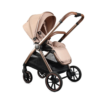 Mee-Go Cocoon Pushchair Bundle with Accessories - Toffee
