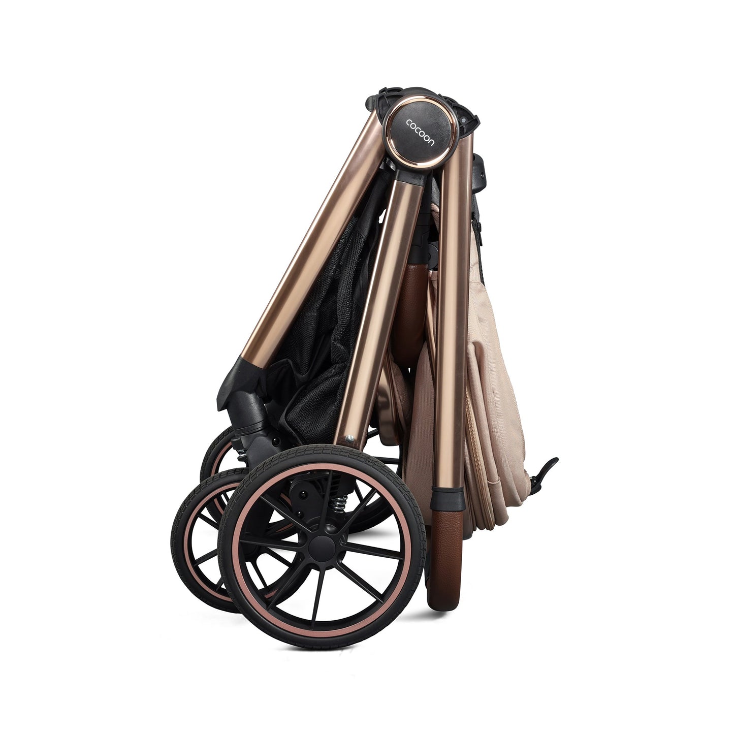 Mee-Go Cocoon Pushchair Bundle with Accessories - Toffee