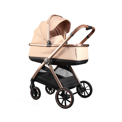 Mee-Go Cocoon Pushchair Bundle with Accessories - Toffee