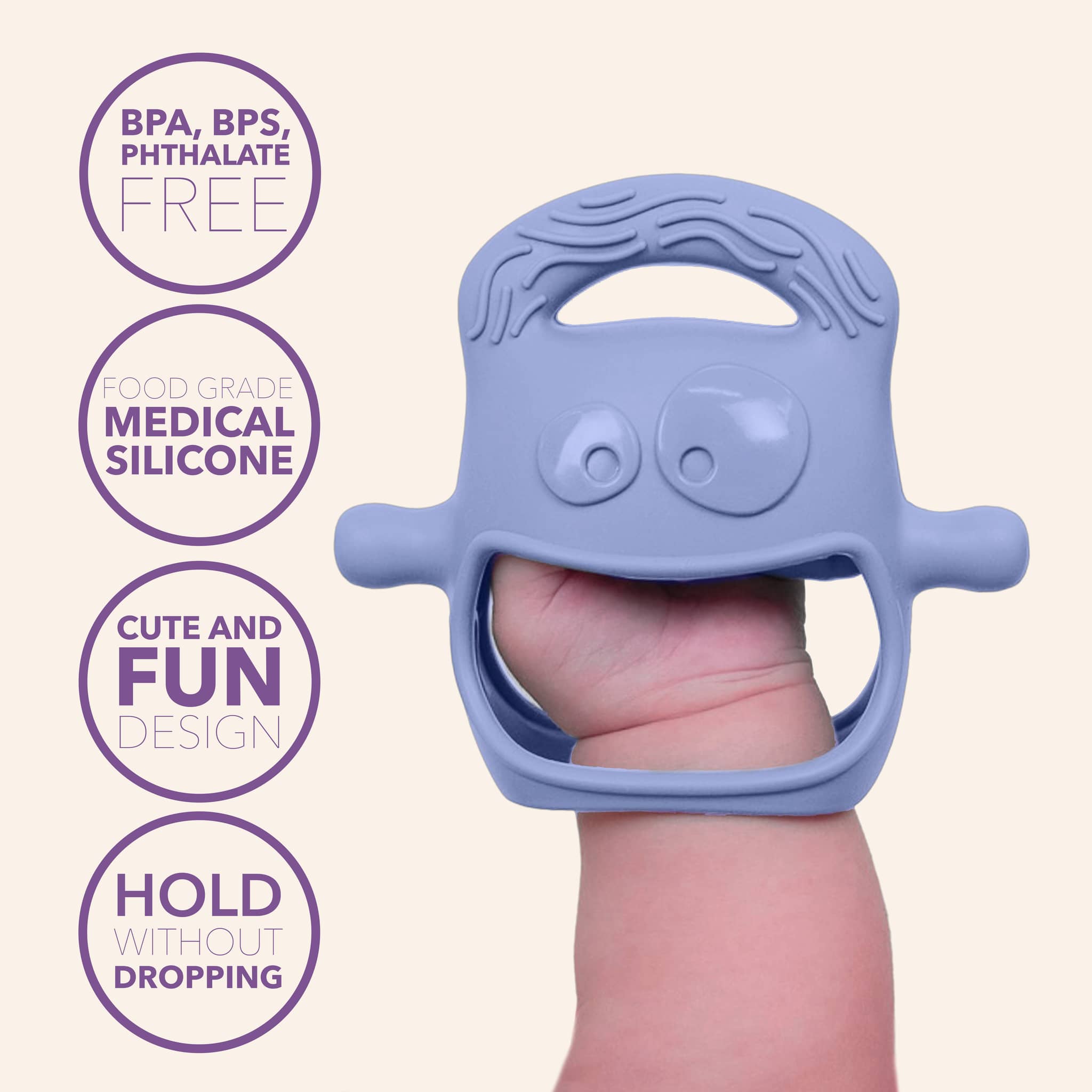 MOCHi Teether – Next-Generation Silicone Teether for Babies