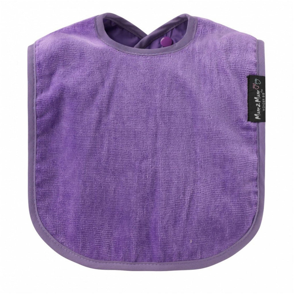 Mum 2 Mum Standard Wonder Bib - Purple