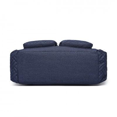 Navy Versatile Baby Changing Bag - Little Lug