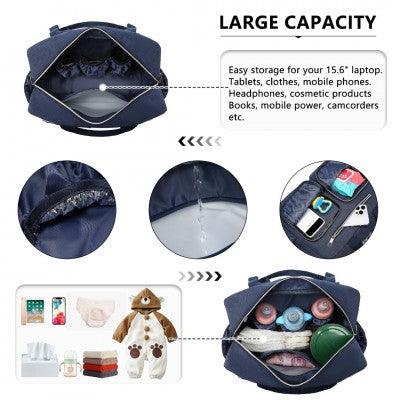 Navy Versatile Baby Changing Bag - Little Lug